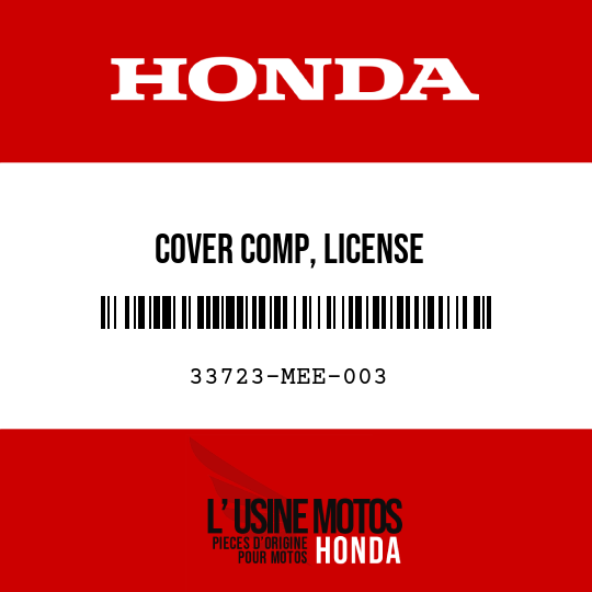 image de 33723-MEE-003 COVER COMP, LICENSE