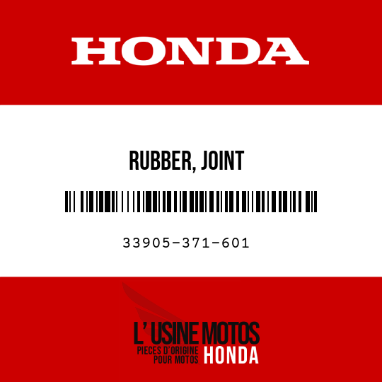 image de 33905-371-601 RUBBER, JOINT