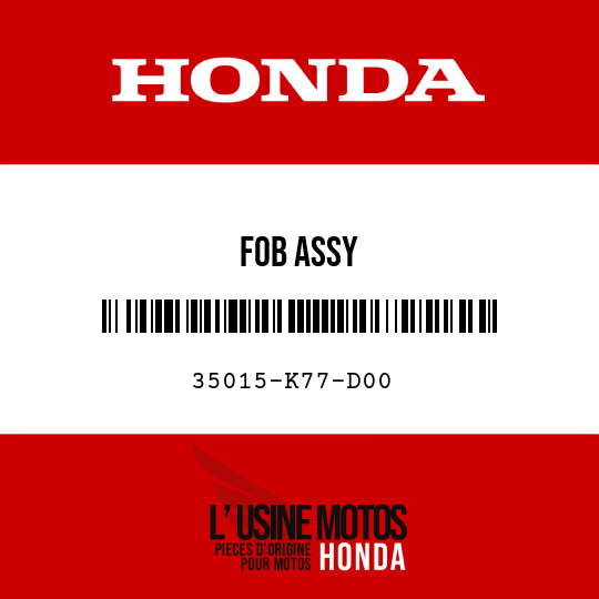 image de 35015-K77-D00 FOB ASSY