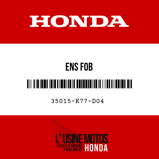 image de 35015-K77-D04 ENS FOB