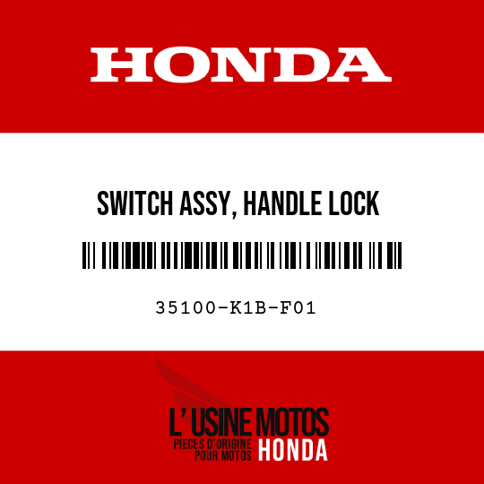 image de 35100-K1B-F01 SWITCH ASSY, HANDLE LOCK