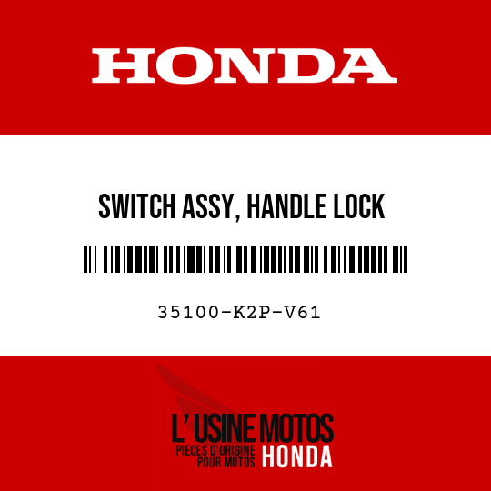 image de 35100-K2P-V61 SWITCH ASSY, HANDLE LOCK