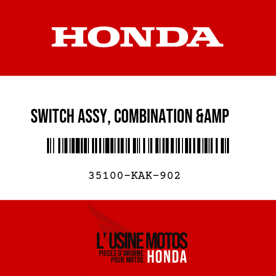 image de 35100-KAK-902 SWITCH ASSY, COMBINATION &amp   LOCK