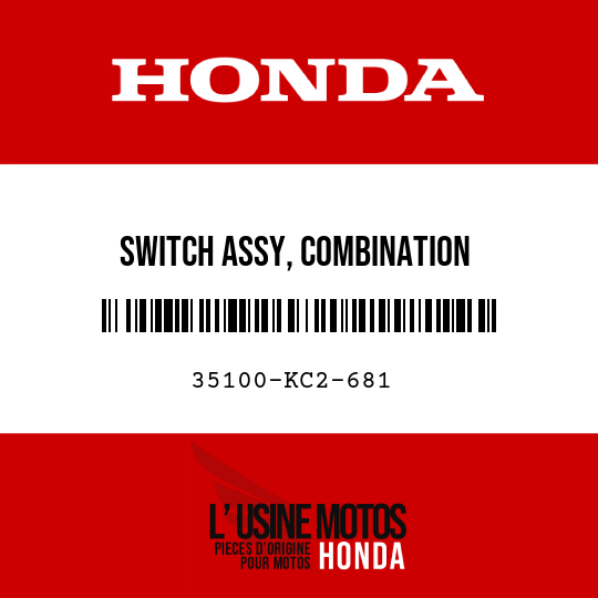 image de 35100-KC2-681 SWITCH ASSY, COMBINATION