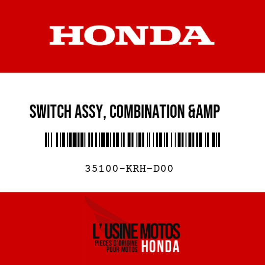 image de 35100-KRH-D00 SWITCH ASSY, COMBINATION &amp   LOCK