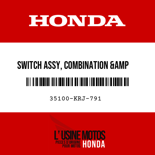image de 35100-KRJ-791 SWITCH ASSY, COMBINATION &amp   LOCK