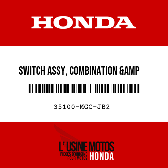 image de 35100-MGC-JB2 SWITCH ASSY, COMBINATION &amp   LOCK (HONDA LOCK)