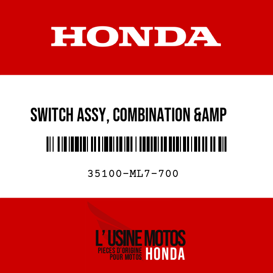 image de 35100-ML7-700 SWITCH ASSY, COMBINATION &amp   LOCK