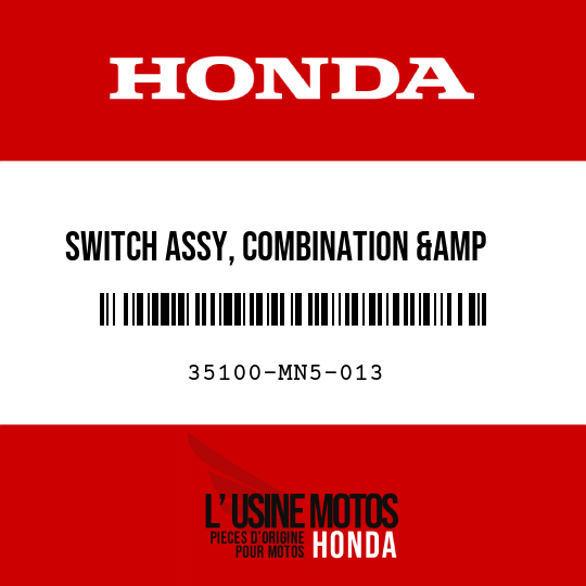 image de 35100-MN5-013 SWITCH ASSY, COMBINATION &amp   LOCK