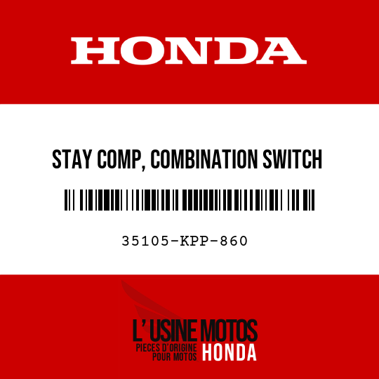 image de 35105-KPP-860 STAY COMP, COMBINATION SWITCH