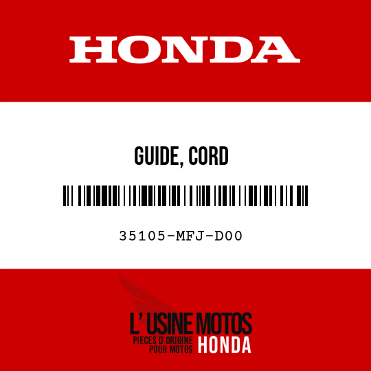 image de 35105-MFJ-D00 GUIDE, CORD