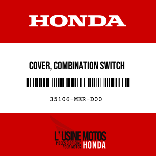 image de 35106-MER-D00 COVER, COMBINATION SWITCH