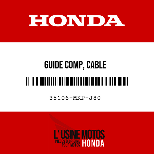 image de 35106-MKP-J80 GUIDE COMP, CABLE