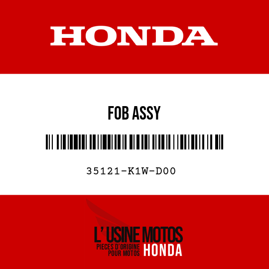 image de 35121-K1W-D00 FOB ASSY