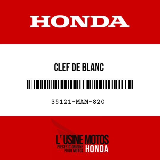 image de 35121-MAM-820 CLEF DE BLANC