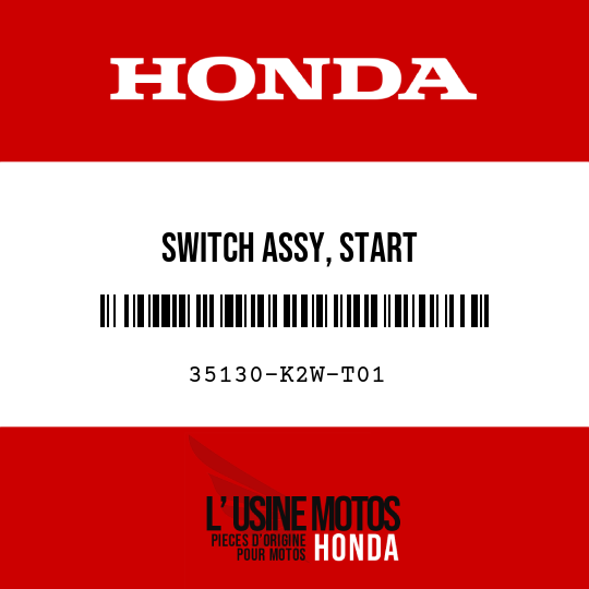 image de 35130-K2W-T01 SWITCH ASSY, START