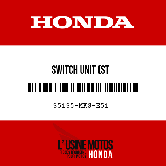 image de 35135-MKS-E51 SWITCH UNIT (ST STOP&ampDN&ampG-APS)