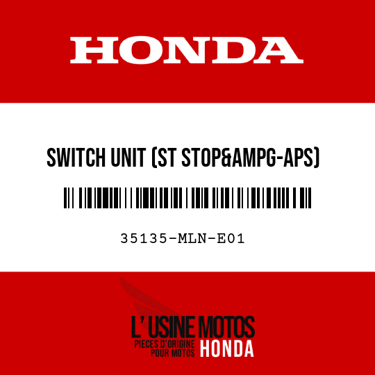 image de 35135-MLN-E01 SWITCH UNIT (ST STOP&ampG-APS)