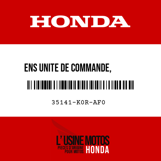 image de 35141-K0R-AF0 ENS UNITE DE COMMANDE,       INTELLIGENT