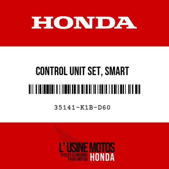 image de 35141-K1B-D60 CONTROL UNIT SET, SMART