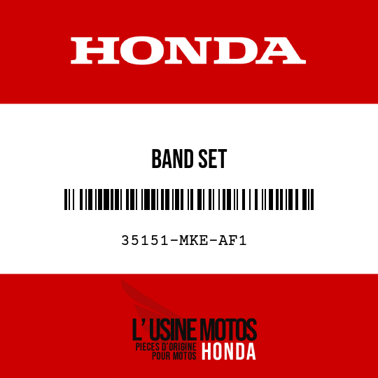 image de 35151-MKE-AF1 BAND SET