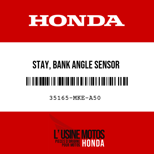 image de 35165-MKE-A50 STAY, BANK ANGLE SENSOR