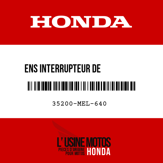 image de 35200-MEL-640 ENS INTERRUPTEUR DE          CLIGNOTANT