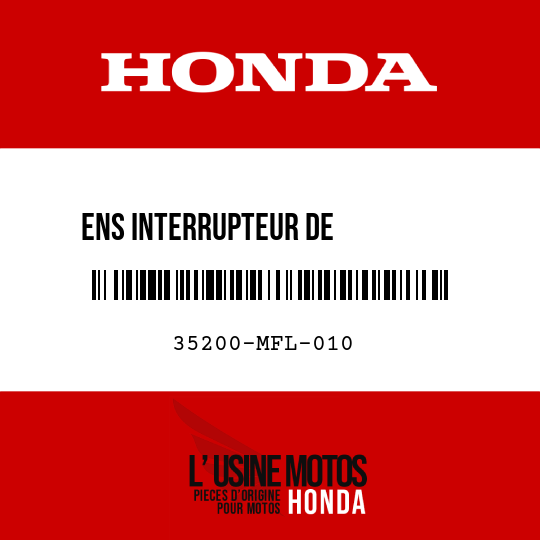 image de 35200-MFL-010 ENS INTERRUPTEUR DE          CLIGNOTANT