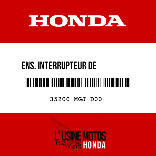 image de 35200-MGJ-D00 ENS. INTERRUPTEUR DE          CLIGNOTANT