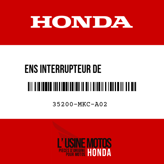 image de 35200-MKC-A02 ENS INTERRUPTEUR DE          CLIGNOTANT