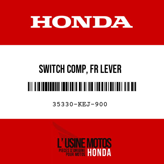 image de 35330-KEJ-900 SWITCH COMP, FR LEVER