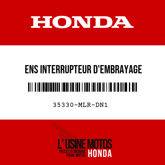 image de 35330-MLR-DN1 ENS INTERRUPTEUR D'EMBRAYAGE
