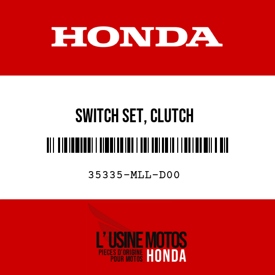 image de 35335-MLL-D00 SWITCH SET, CLUTCH