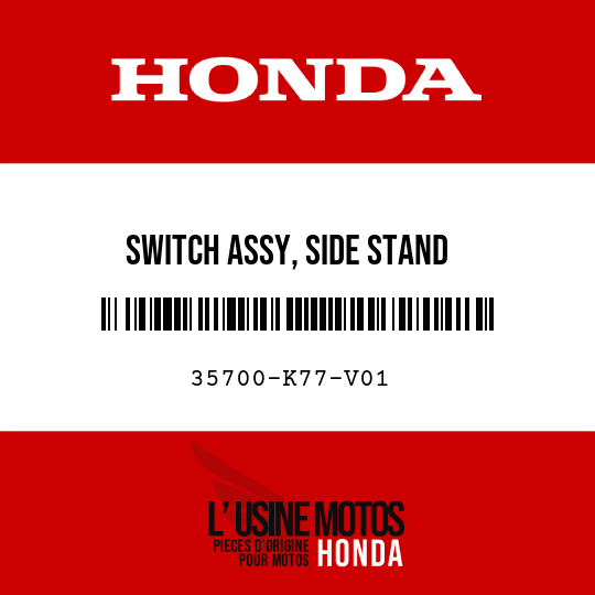 image de 35700-K77-V01 SWITCH ASSY, SIDE STAND