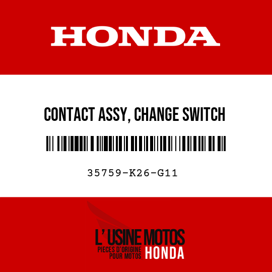 image de 35759-K26-G11 CONTACT ASSY, CHANGE SWITCH