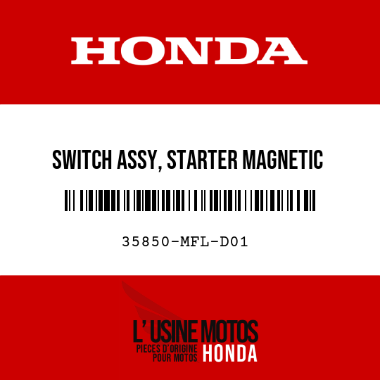 image de 35850-MFL-D01 SWITCH ASSY, STARTER MAGNETIC