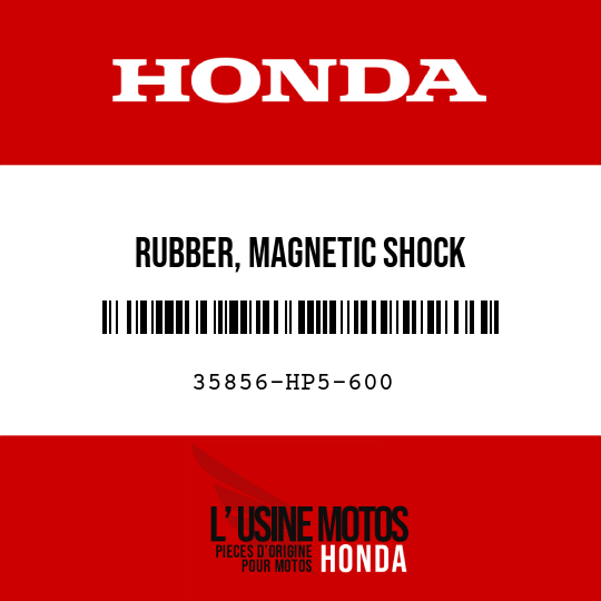 image de 35856-HP5-600 RUBBER, MAGNETIC SHOCK