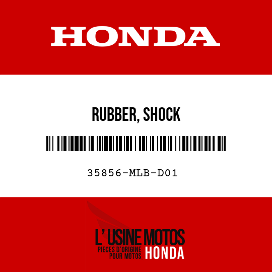 image de 35856-MLB-D01 RUBBER, SHOCK