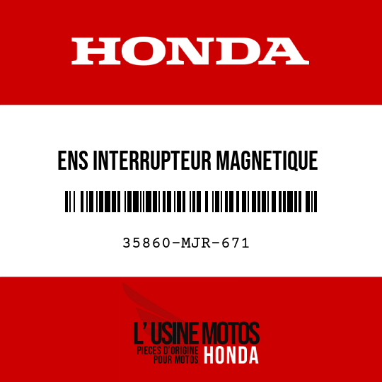 image de 35860-MJR-671 ENS INTERRUPTEUR MAGNETIQUE  DEMARREUR