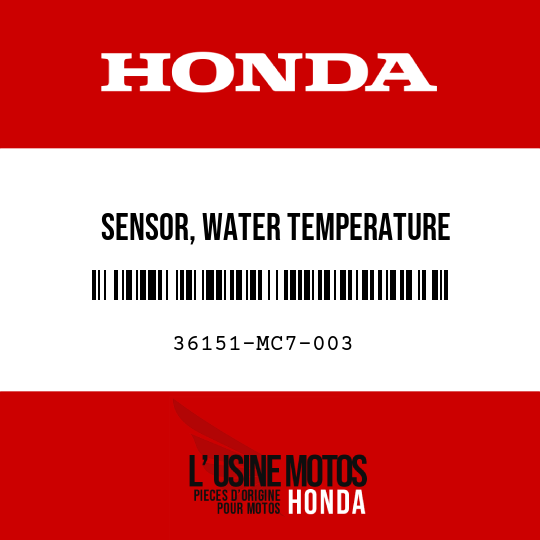 image de 36151-MC7-003 SENSOR, WATER TEMPERATURE