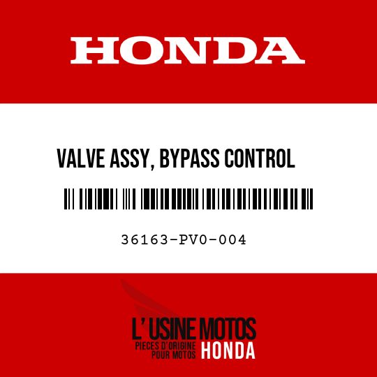 image de 36163-PV0-004 VALVE ASSY, BYPASS CONTROL   SOLENOID