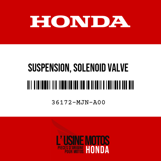 image de 36172-MJN-A00 SUSPENSION, SOLENOID VALVE