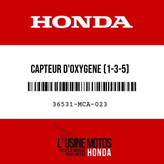 image de 36531-MCA-023 CAPTEUR D'OXYGENE (1-3-5)