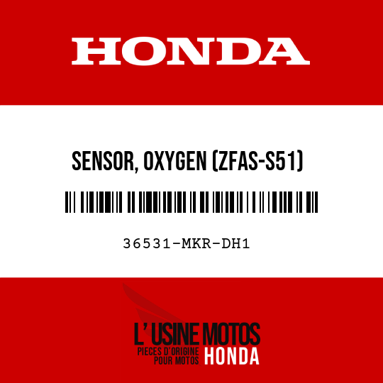 image de 36531-MKR-DH1 SENSOR, OXYGEN (ZFAS-S51)