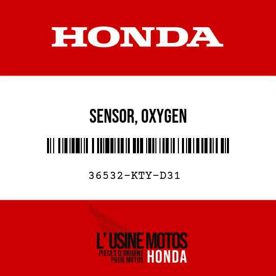 image de 36532-KTY-D31 SENSOR, OXYGEN