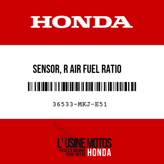 image de 36533-MKJ-E51 SENSOR, R AIR FUEL RATIO