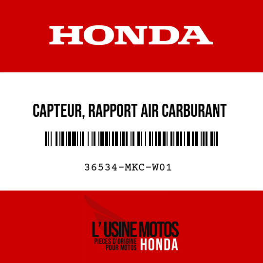 image de 36534-MKC-W01 CAPTEUR, RAPPORT AIR CARBURANT (2-4-6)
