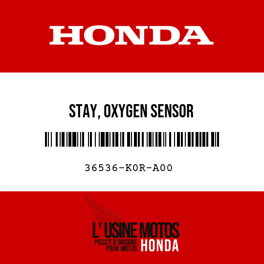 image de 36536-K0R-A00 STAY, OXYGEN SENSOR
