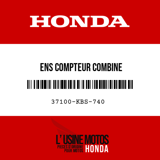 image de 37100-KBS-740 ENS COMPTEUR COMBINE