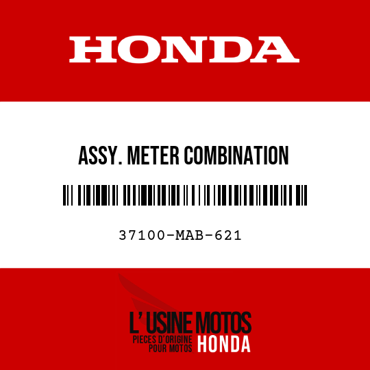 image de 37100-MAB-621 ASSY. METER COMBINATION